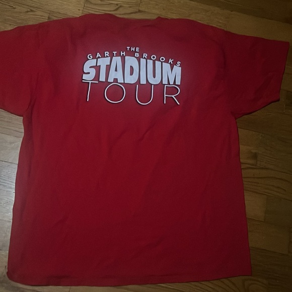 Garth Brooks T-Shirt Men's Stadium Tour DOUBLE SIDED PRINT St. Louis Mens s  2XL - Picture 4 of 8
